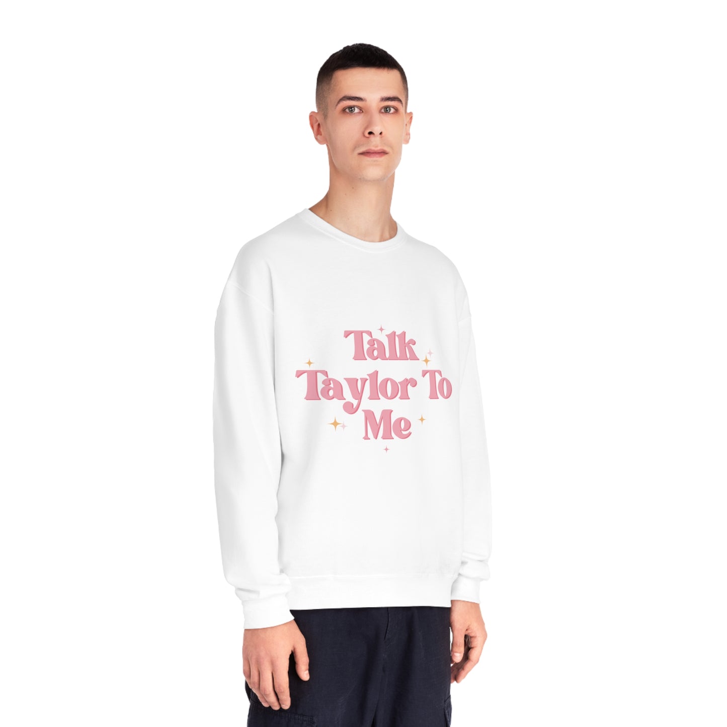 Talk Taylor To Me Unisex NuBlend® Crewneck Sweatshirt