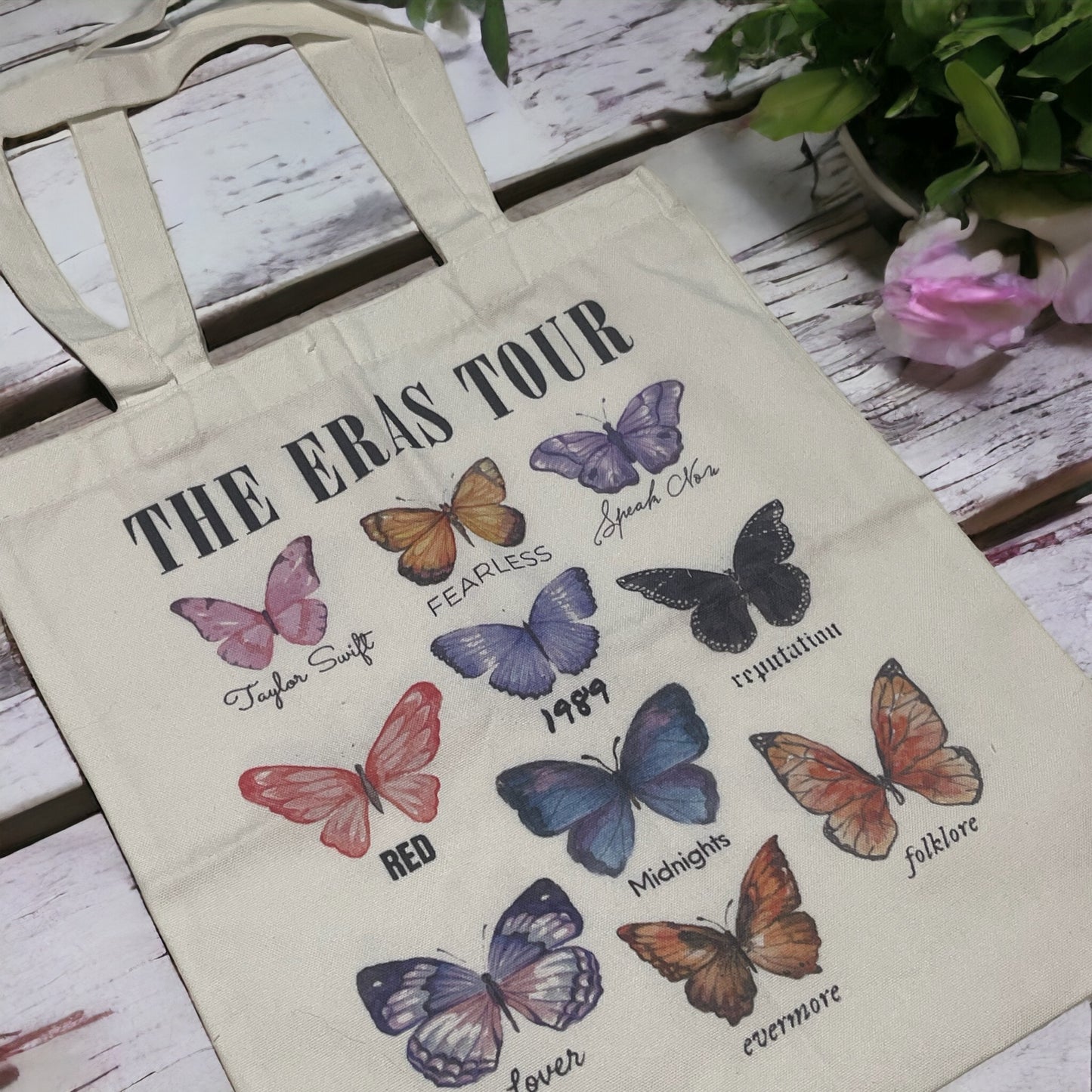 Butterfly Eras Tour Tote